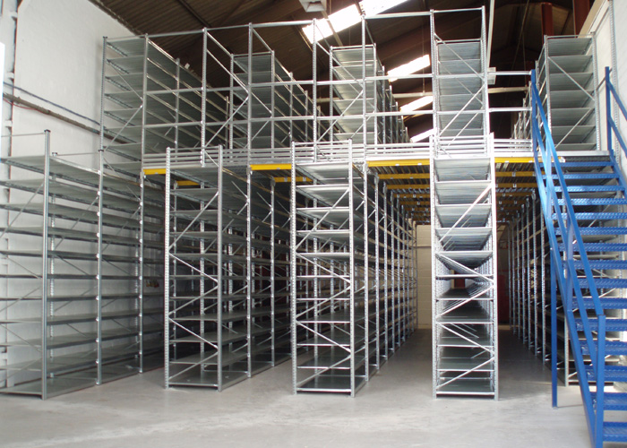 2 Tier Warehouse Shelving