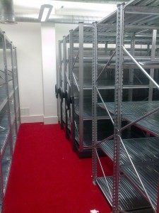 Warehouse Mobile Shelving