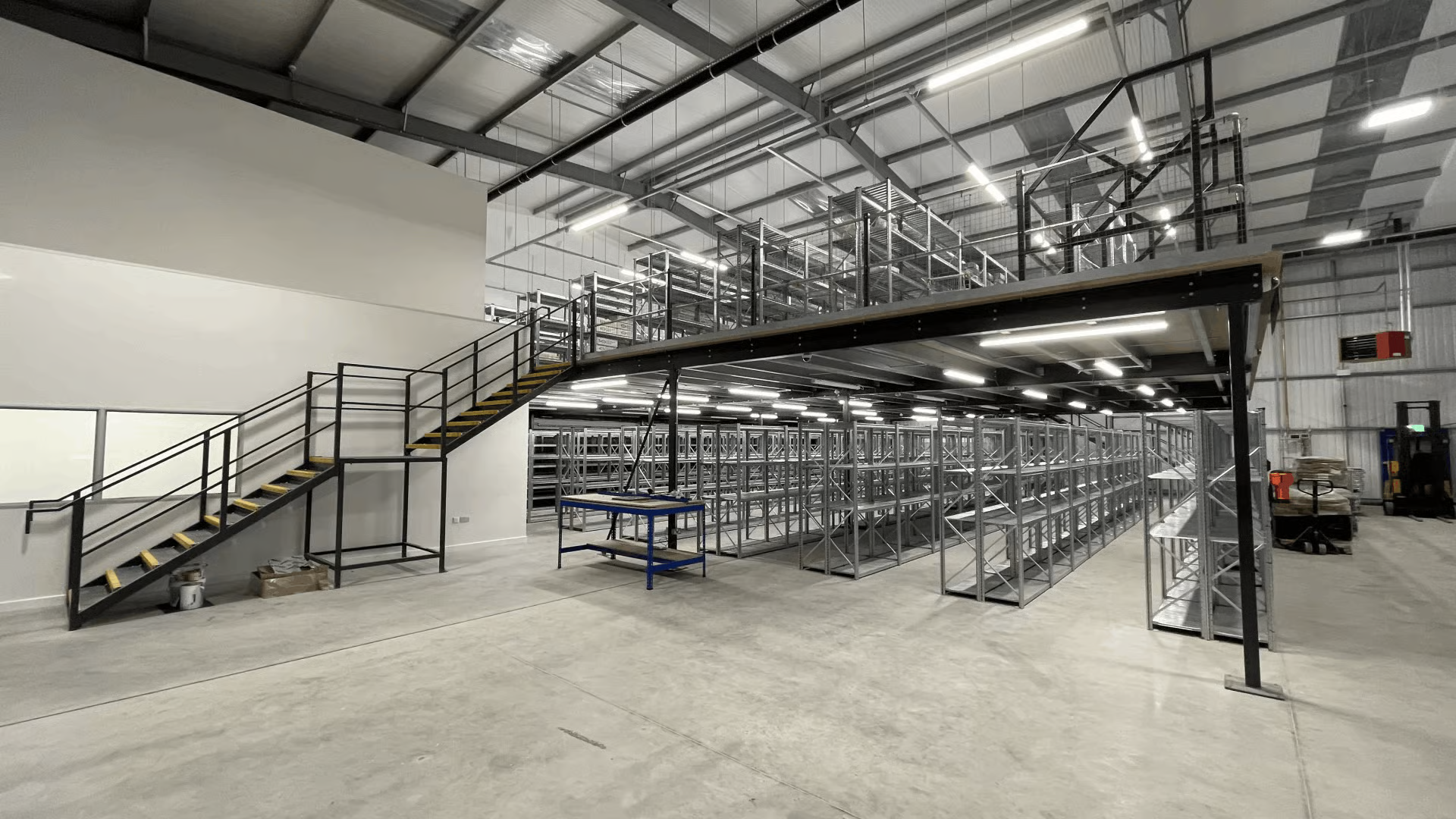 2 Tier Warehouse Shelving